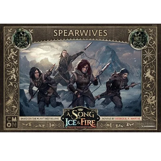 Free Folk Spearwives unit expansion for A Song of Ice and Fire: Tabletop Miniatures Game