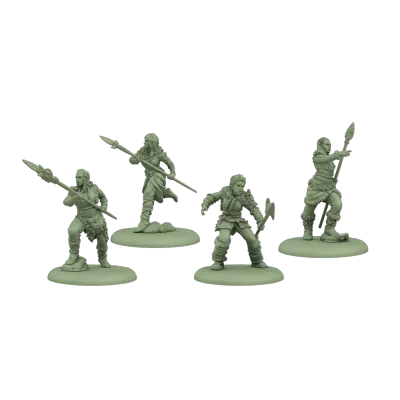 Spearwives miniatures and contents