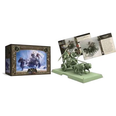 Frozen Shore Chariots miniature and cards