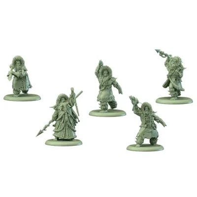 Frozen Shore Hunters miniatures and contents