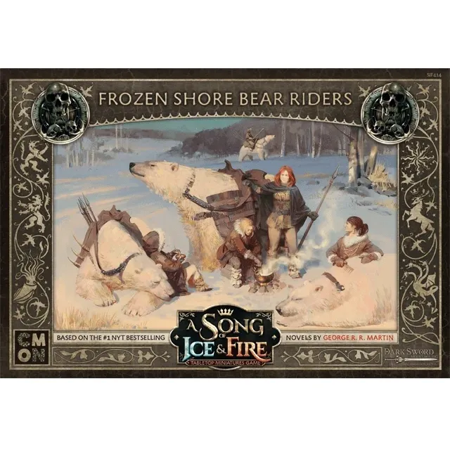 Free Folk Frozen Shore Bear Riders unit expansion for A Song of Ice and Fire: Tabletop Miniatures Game