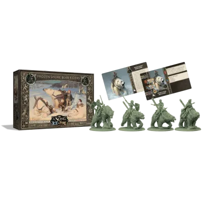 Frozen Shore Bear Riders miniatures and contents