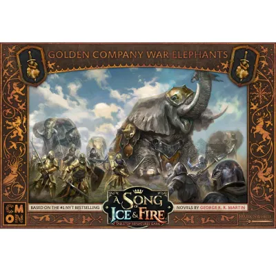 Golden Company Elephants unit expansion for A Song of Ice and Fire: Tabletop Miniatures Game