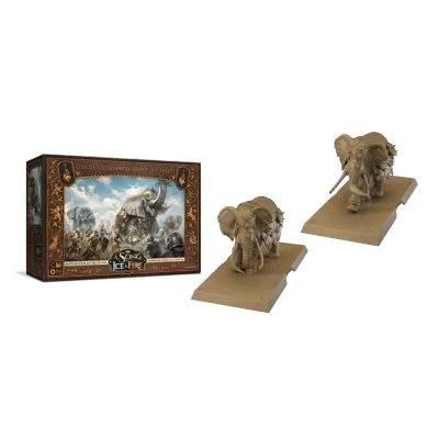 Golden Company Elephants miniatures