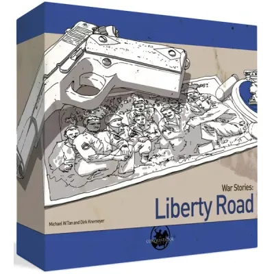 War Stories: Liberty Road War Stories: Liberty Road boxed World War II tactical wargame from Conquistador Games.