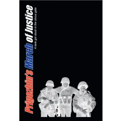 Box cover for Prigozhin’s March of Justice, a solitaire wargame from Conflict Simulations CSL.