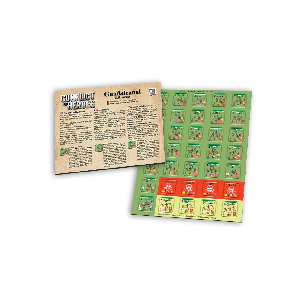 Conflict of Heroes: Guadalcanal 1942 – US Army Expansion