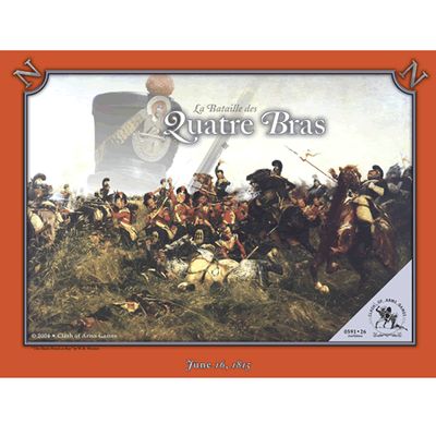 La Bataille des Quatre-Bras 2nd Edition (Ziplock)