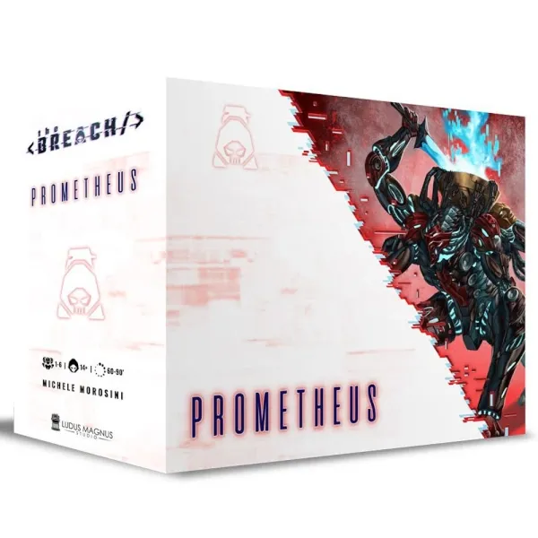 The Breach Prometheus expansion box with Titan-class I.C.E. artwork.