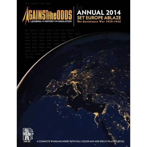Against the Odds Annual 2014 Set Europe Ablaze cover showing Europe at night from space.