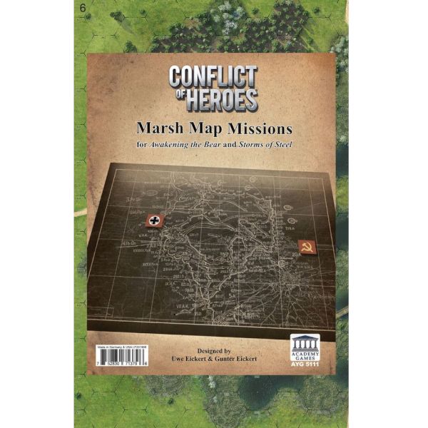 Conflict of Heroes: Marsh Expansion 3rd Edition