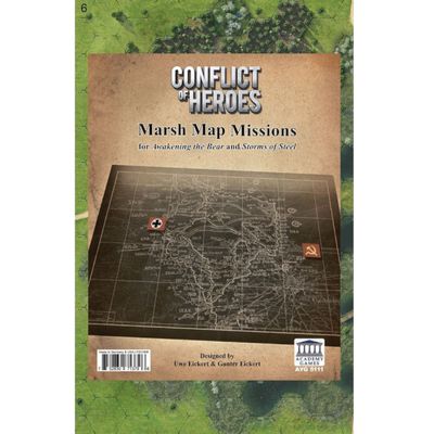 Conflict of Heroes: Marsh Expansion 3rd Edition