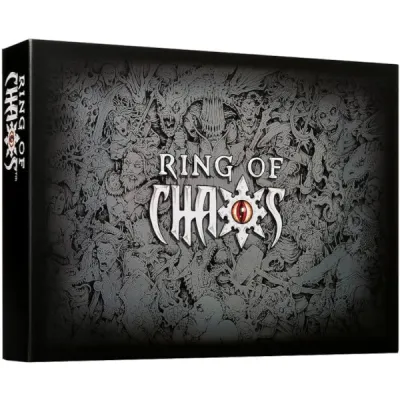 Ring of Chaos Platinum Edition black box with detailed fantasy artwork and logo.