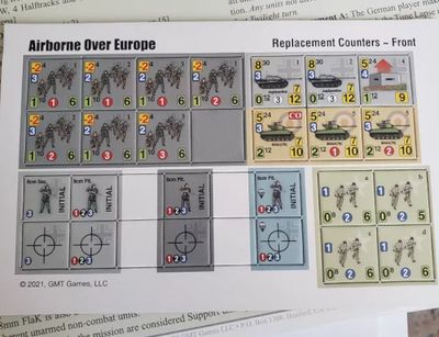 The Last Hundred Yards: Airborne Over Europe Replacement Counters