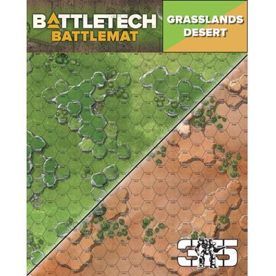 BattleTech BattleMat: Desert/Grasslands A