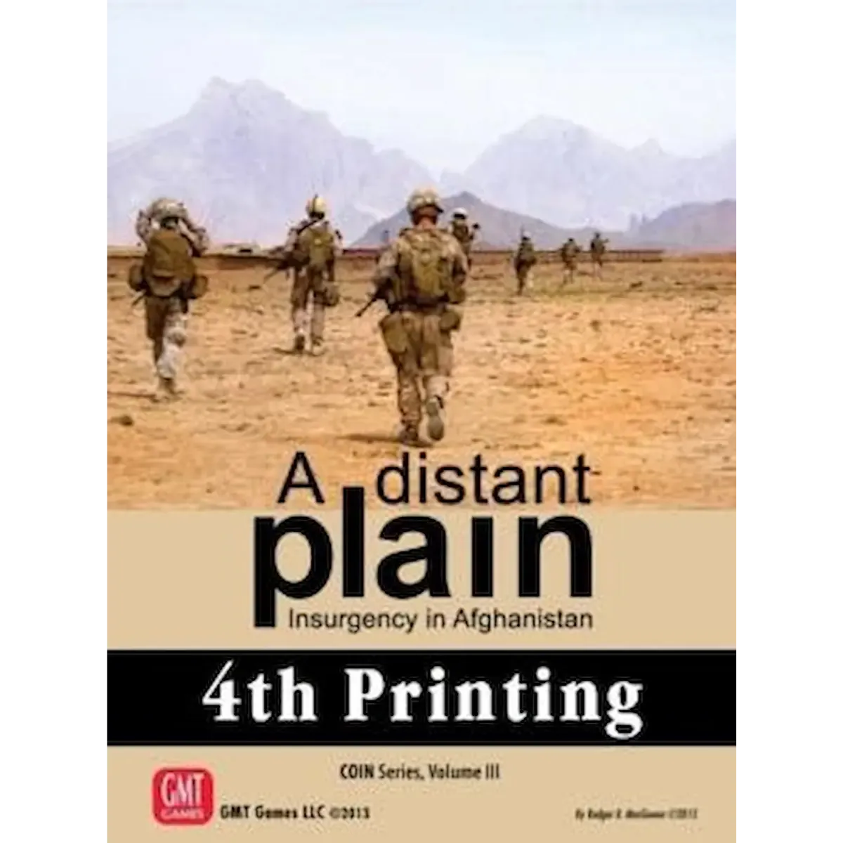 A Distant Plain 4th Printing board game box cover by GMT Games - Boardgamegeneral Belgium