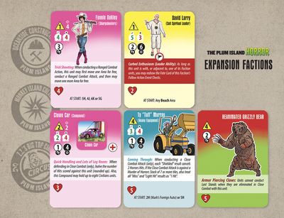 The Plum Island Horror: More of a Bad Thing expansion by GMT Games, featuring new horror mutations and factions - Available a