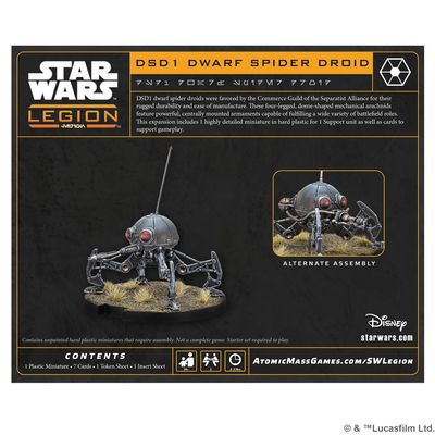 Star Wars: Legion – DSD1 Dwarf Spider Droid Unit Expansion