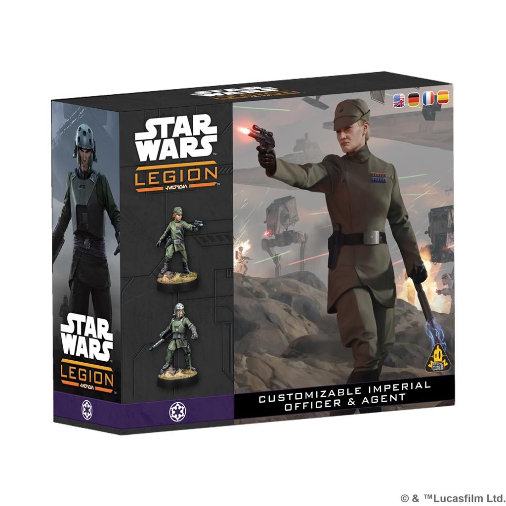 Star Wars: Legion – Customizable Imperial Officer &amp; Agent Expansion