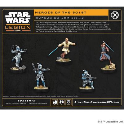 Star Wars: Legion – Heroes of the Clone Army Expansion