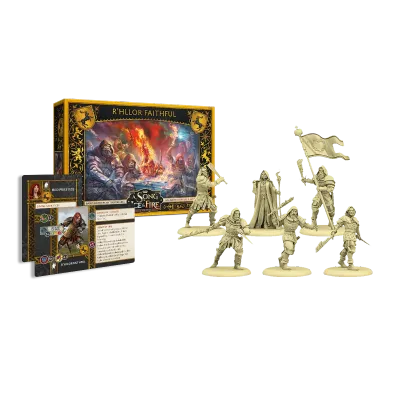 R'hllor Faithful miniatures and contents