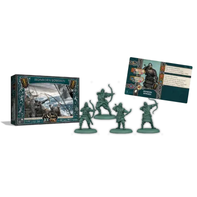 Ironborn Bowmen miniatures and contents
