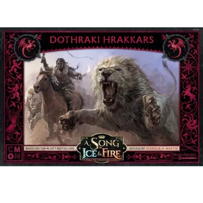 Targaryen Dothraki Hrakkars unit expansion for A Song of Ice and Fire: Tabletop Miniatures Game