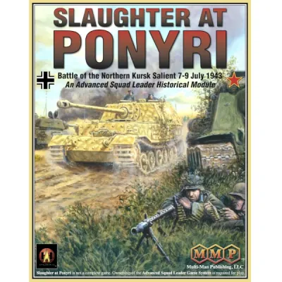 Slaughter at Ponyri box front with German armour and Soviet soldiers during the Battle of Kursk.