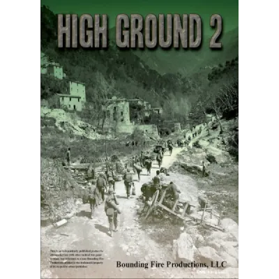 High Ground 2 cover showing soldiers moving through mountainous village terrain.