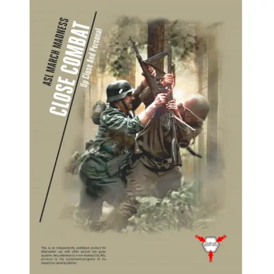 ASL March Madness 2019: The Close Combat Pack ASL March Madness 2019: Close Combat Pack cover showing soldiers fighting at close range in ruined terrain.