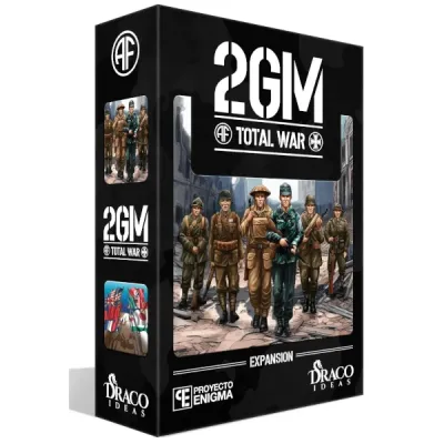 2GM Total War expansion box showing soldiers from multiple nations.