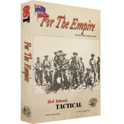 For the Empire box showing Canadian and New Zealand flags above a wartime soldier photo.