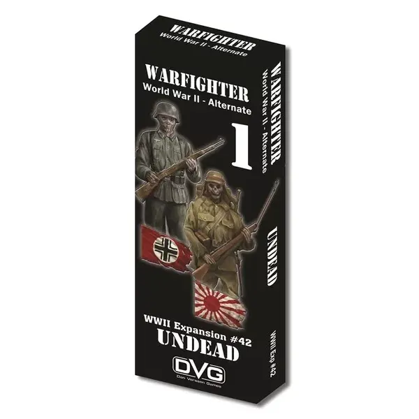 Warfighter WWII Alternate Expansion #42 Undead box with German and Japanese undead soldiers.