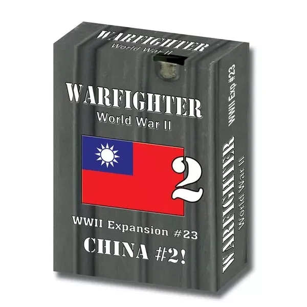 Warfighter WWII Expansion #23 China #2 box with Republic of China flag design.