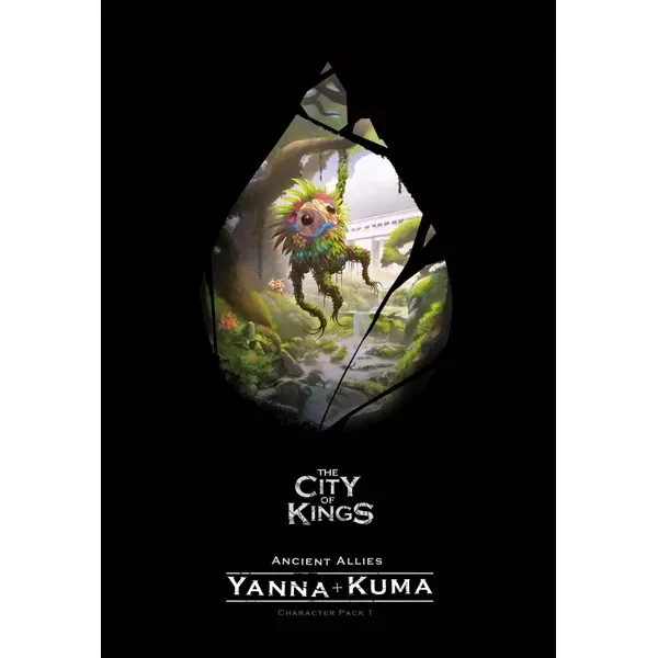 The City of Kings Ancient Allies Yanna &amp; Kuma character pack cover with fantasy creature artwork.