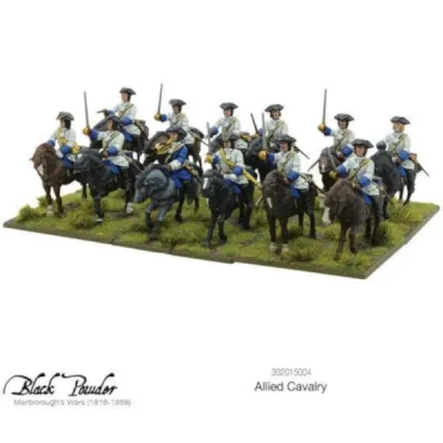 Painted Cavalry of the Grand Alliance miniatures for Black Powder Marlborough’s Wars.
