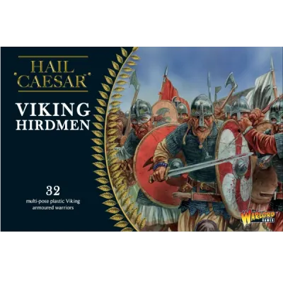 Hail Caesar: Viking Hirdmen Hail Caesar Viking Hirdmen box with Viking warrior artwork.