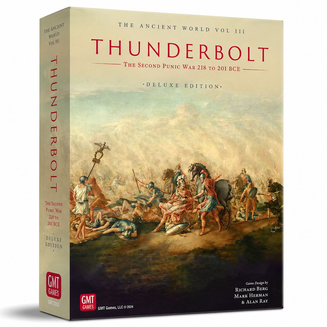Thunderbolt Deluxe Edition by GMT Games Richard Berg board game Hex and counter wargames