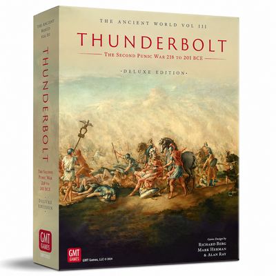 Thunderbolt Deluxe Edition by GMT Games Richard Berg board game Hex and counter wargames