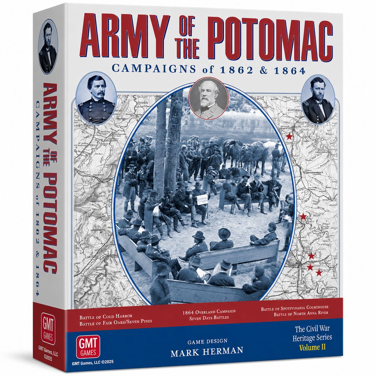 Army of the Potomac wargame GMT Games Boardgamegeneral