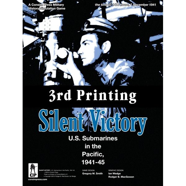 Silent Victory 3rd printing GMT Games