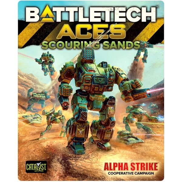 Battletech Aces Scouring Sands Campaign Box Solitaire Alpha Strike