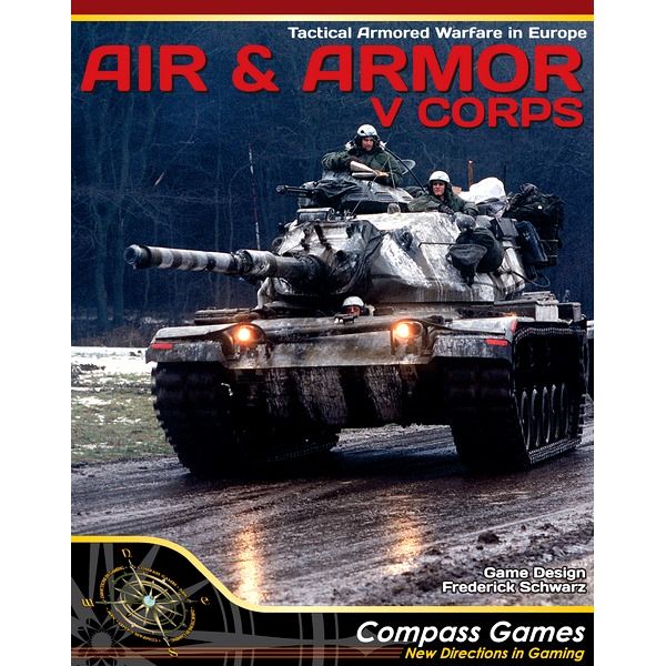 modern Cold War conflict with Air &amp; Armor: V Corps by Compass Games