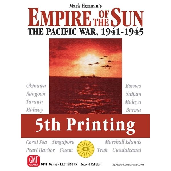 Empire of the Sun 5th Printing GMT Games