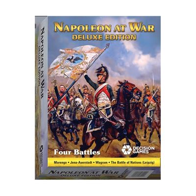 Command historical armies in Napoleon at War Deluxe Edition by Decision Games