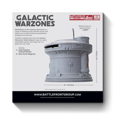 Galactic Warzones Rebel Outpost Assault Bunker