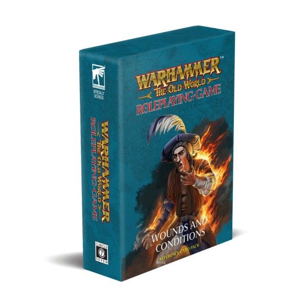 Warhammer The Old World RPG Wounds &amp; Conditions Deck