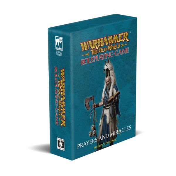 Warhammer The Old World RPG Prayers &amp; Miracles Card Deck