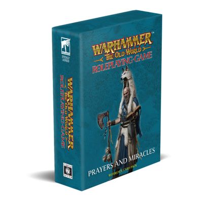 Warhammer The Old World RPG Prayers &amp; Miracles Card Deck