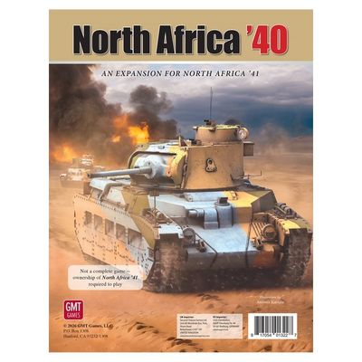 North Africa '40 Expansion for North Africa '41 orth Africa '40 by GMT Games. Prequel to North Africa '41